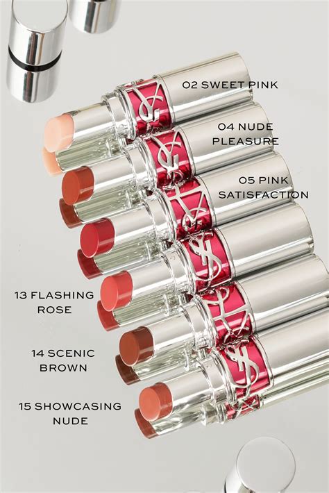 ysl candy gloss dupe|YSL rouge candy glaze.